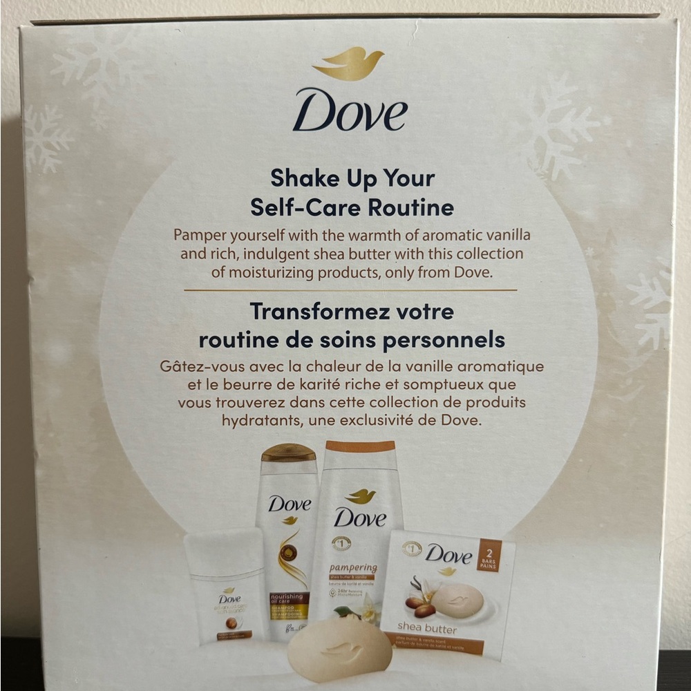 Dove Shea Butter Bath Collection